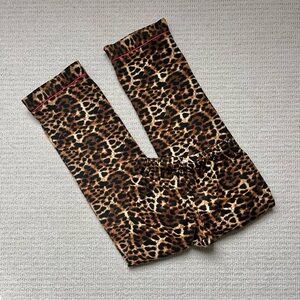Leopard Print Pajama Pants - La vie en rose / Y2K